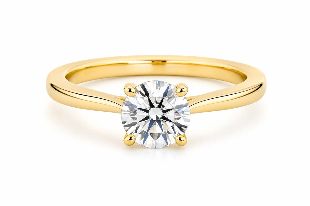 Brilliant Diamond Solitaire