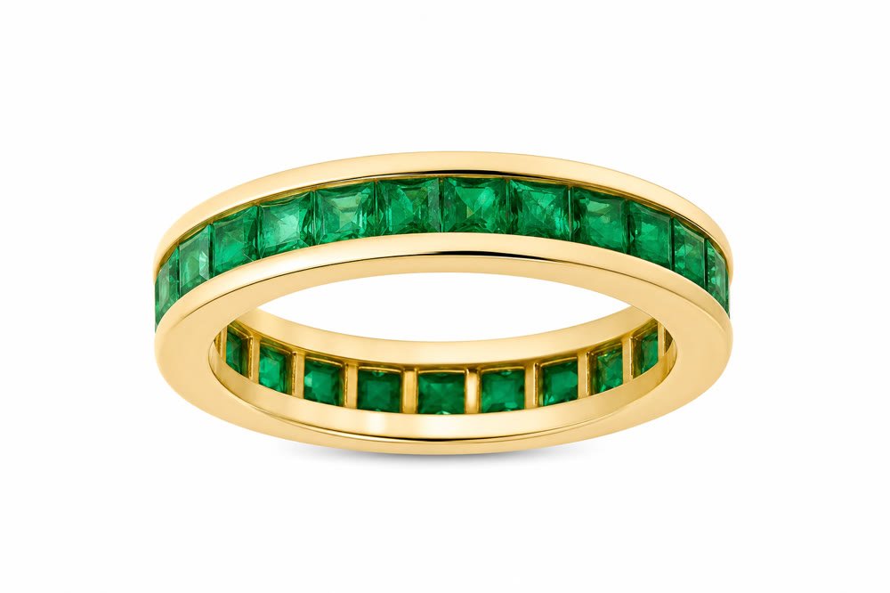 Emerald Eternity Band
