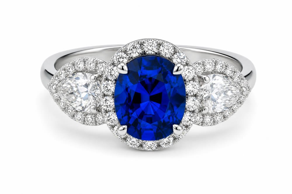 Royal Sapphire Cocktail Ring