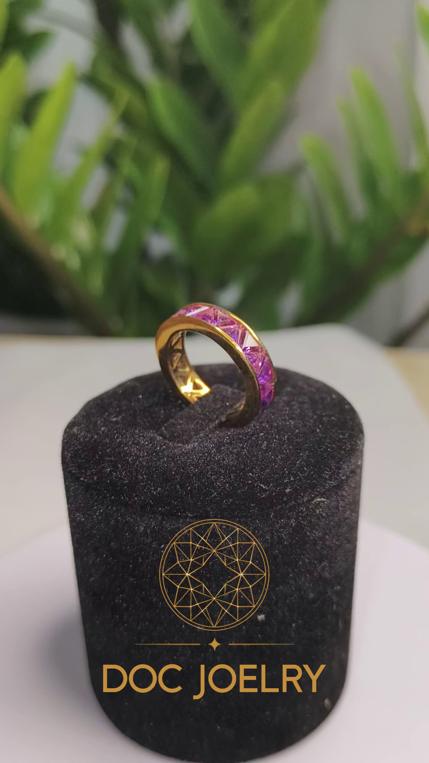 Royal Velvet Amethyst Band